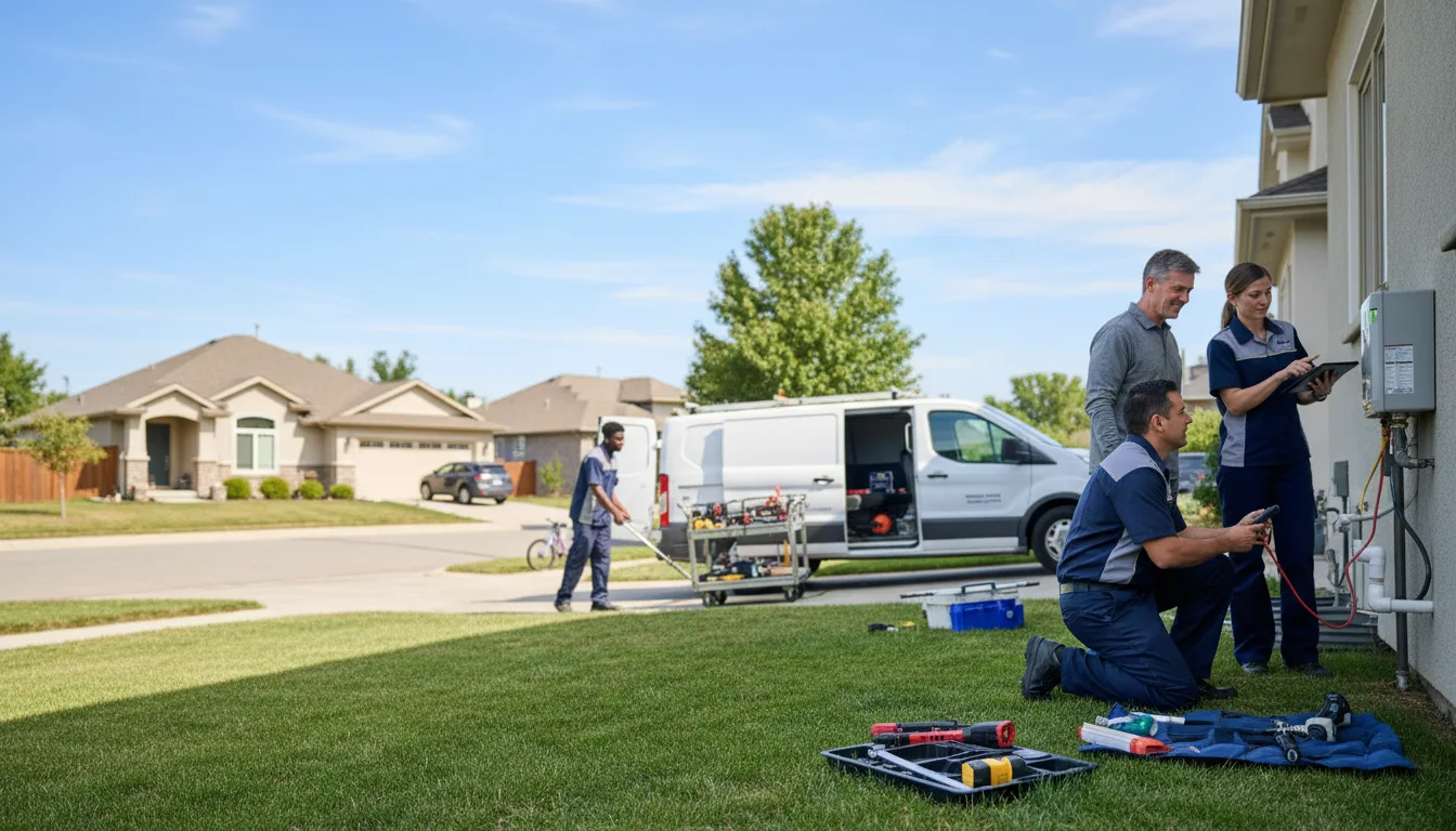 Tankless water heater service in Ferron, UT